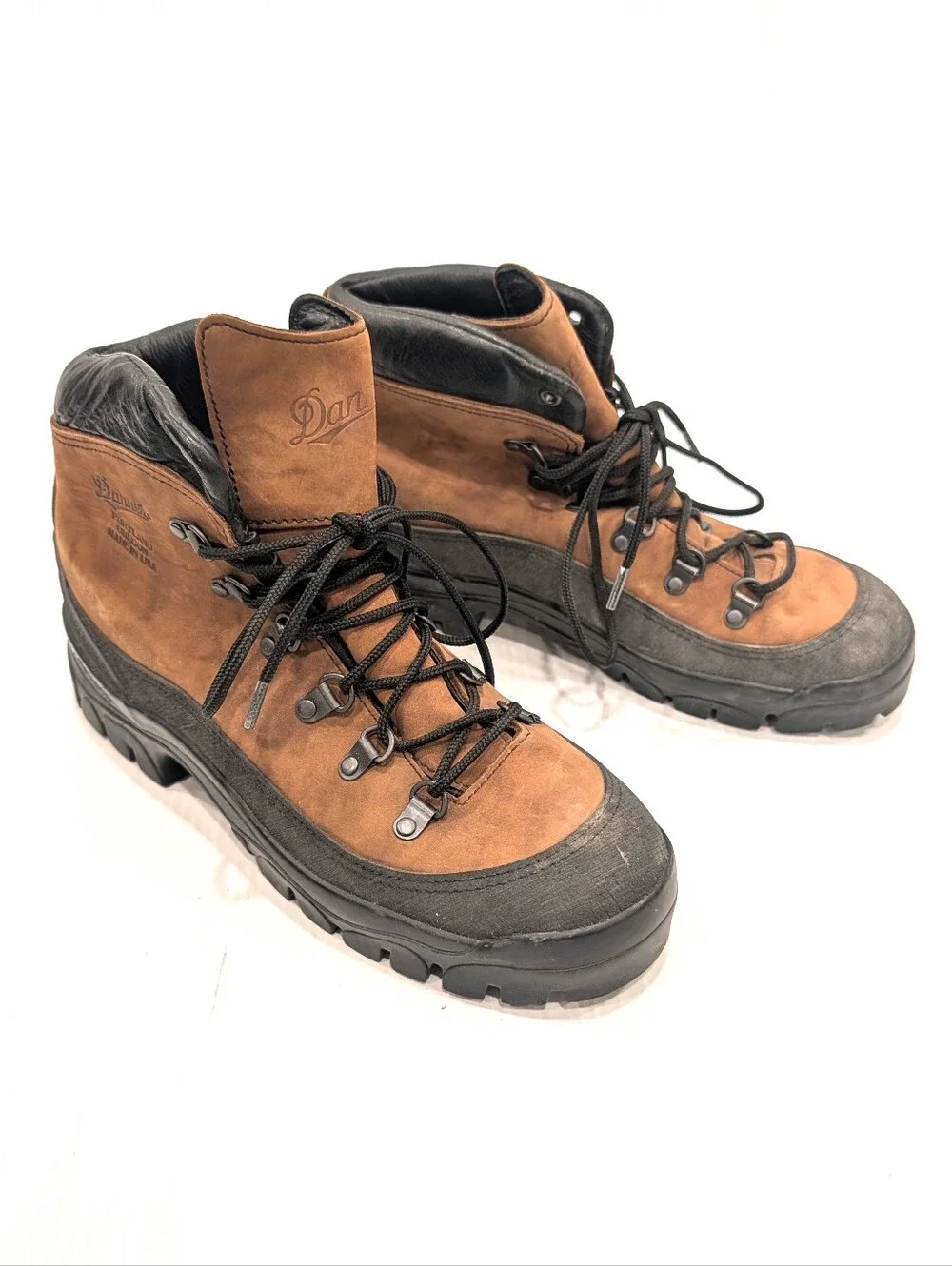 DANNER Combat Hiker 43515X Brown and Black Men's Hiking Boots Size 9